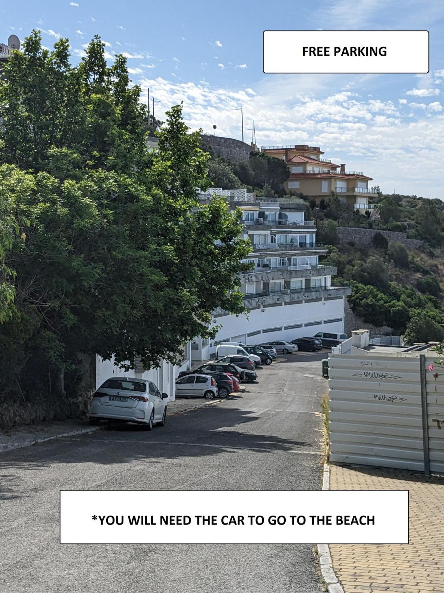 Apartamento Sesimbra Balcony Exterior foto